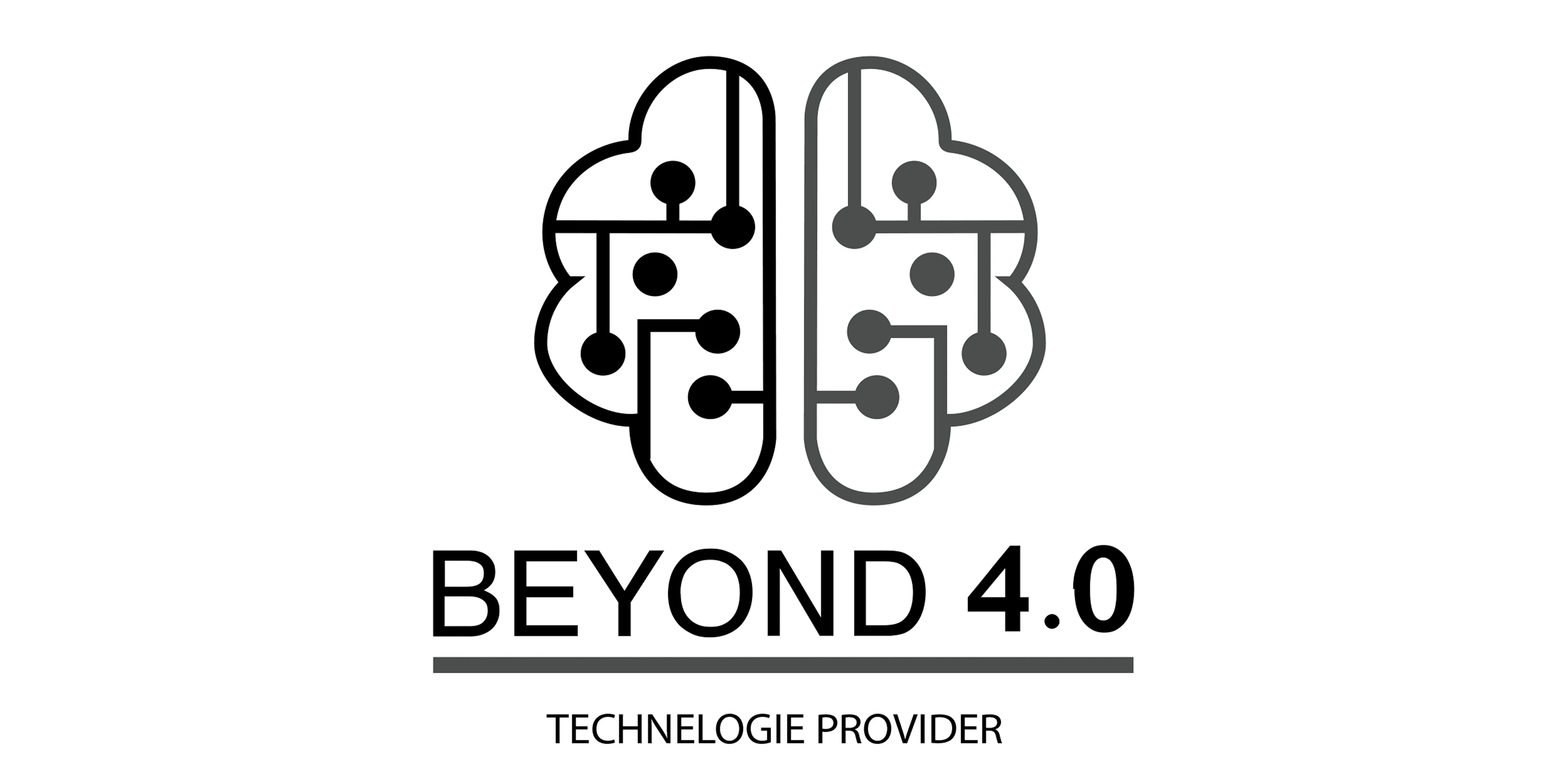 beyond 4.0 black and white logo 